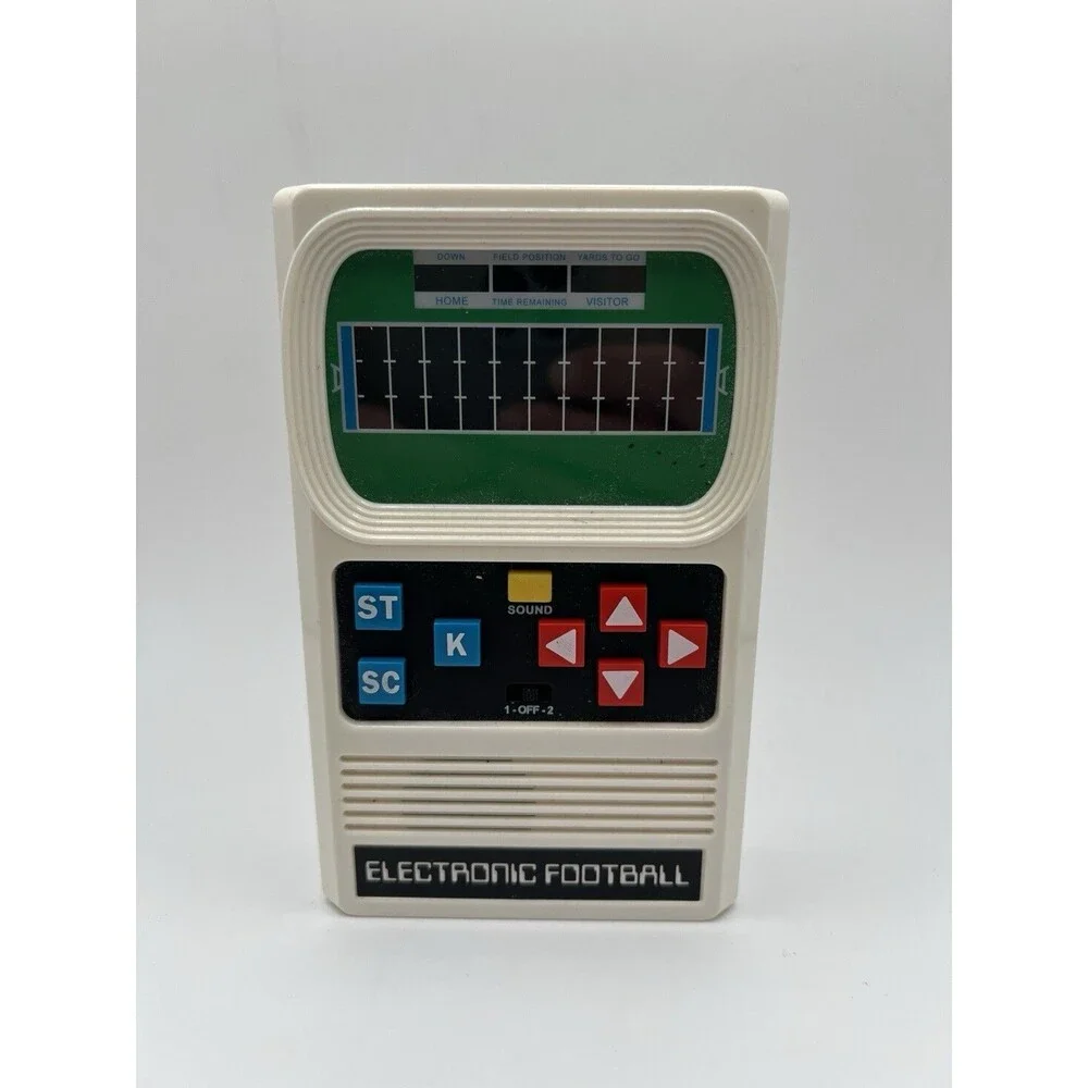Mattel Electronics Electronic Football Handheld Game Vintage